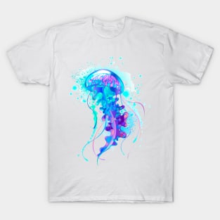 Big Blue Jellyfish T-Shirt